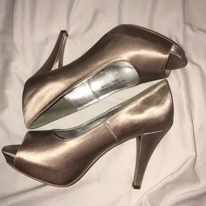 biscotti coloured high heels